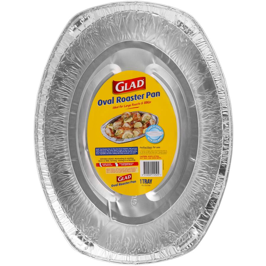 Glad Oven Roaster Oval Pan