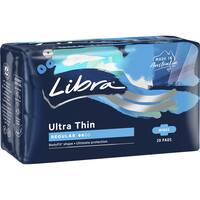 libra ultra thin pads regular with wings