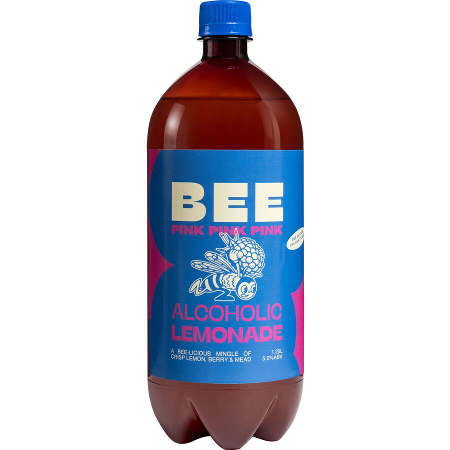 Bee Alcoholic Pink Lemonade