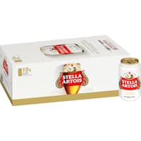 Stella Artois Lager Beer (10 x 330ml)