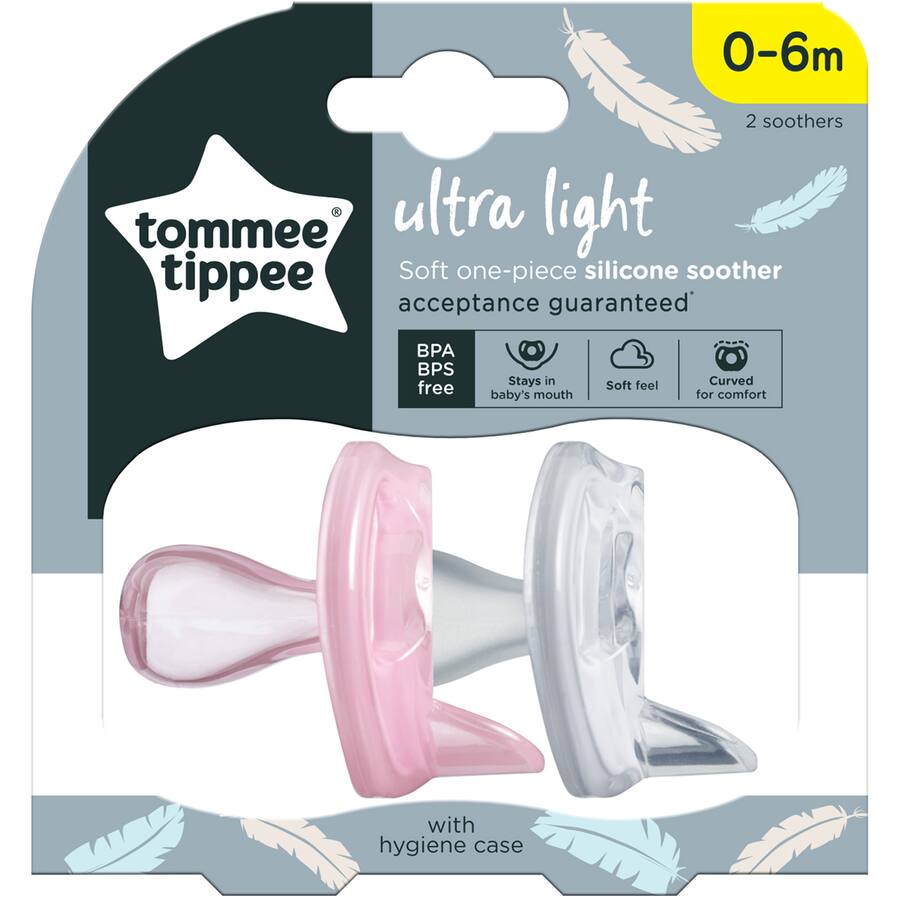 Tommee Tippee Comforters 0-6 Month Silicon Soother