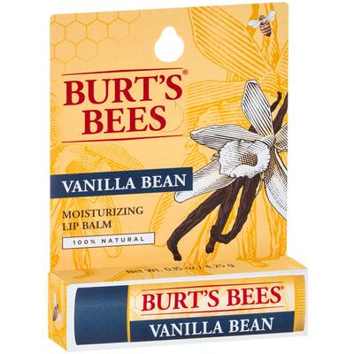 burts bees lip balm vanilla bean