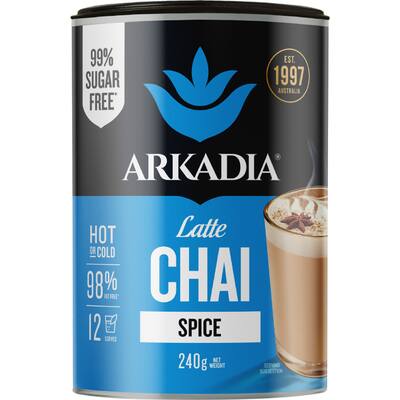 arkadia chai tea 99% sugar free
