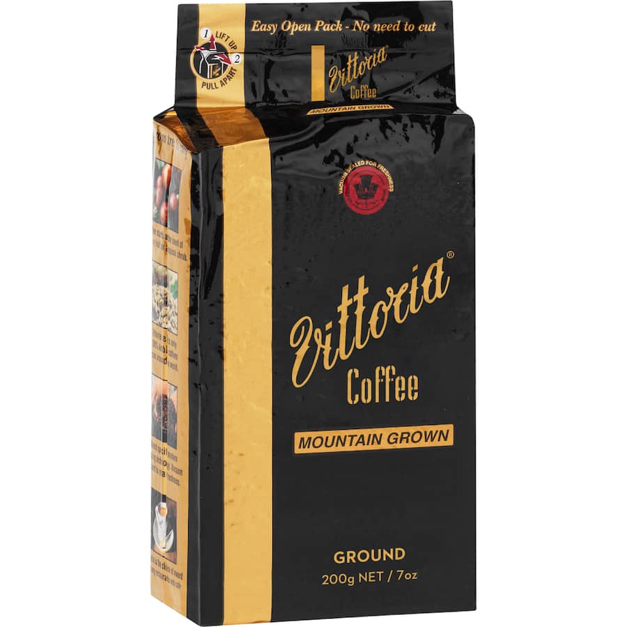 Vittoria Ground Coffee Mountain Grown