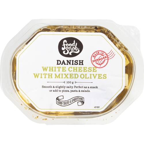 Food Snob Deli Cheese Danish White & Olives