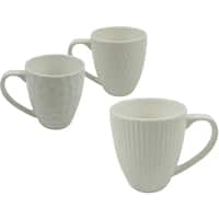 Food Guru Mug White Textured