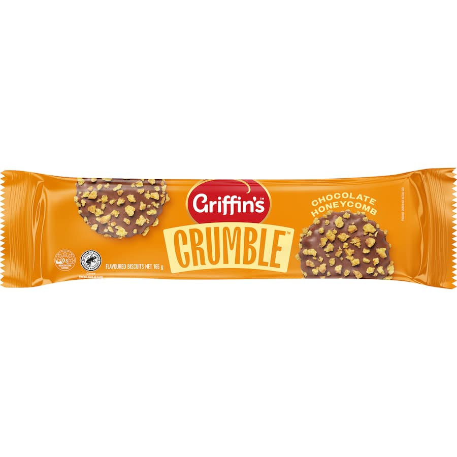 Crumble Biscuits Chocolate Honey Comb