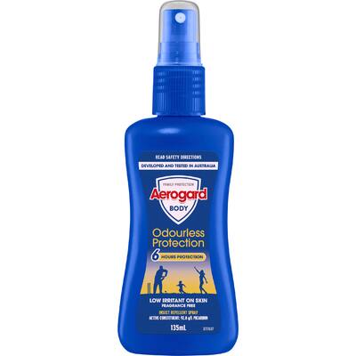 aerogard insect repellent odourless pump spray