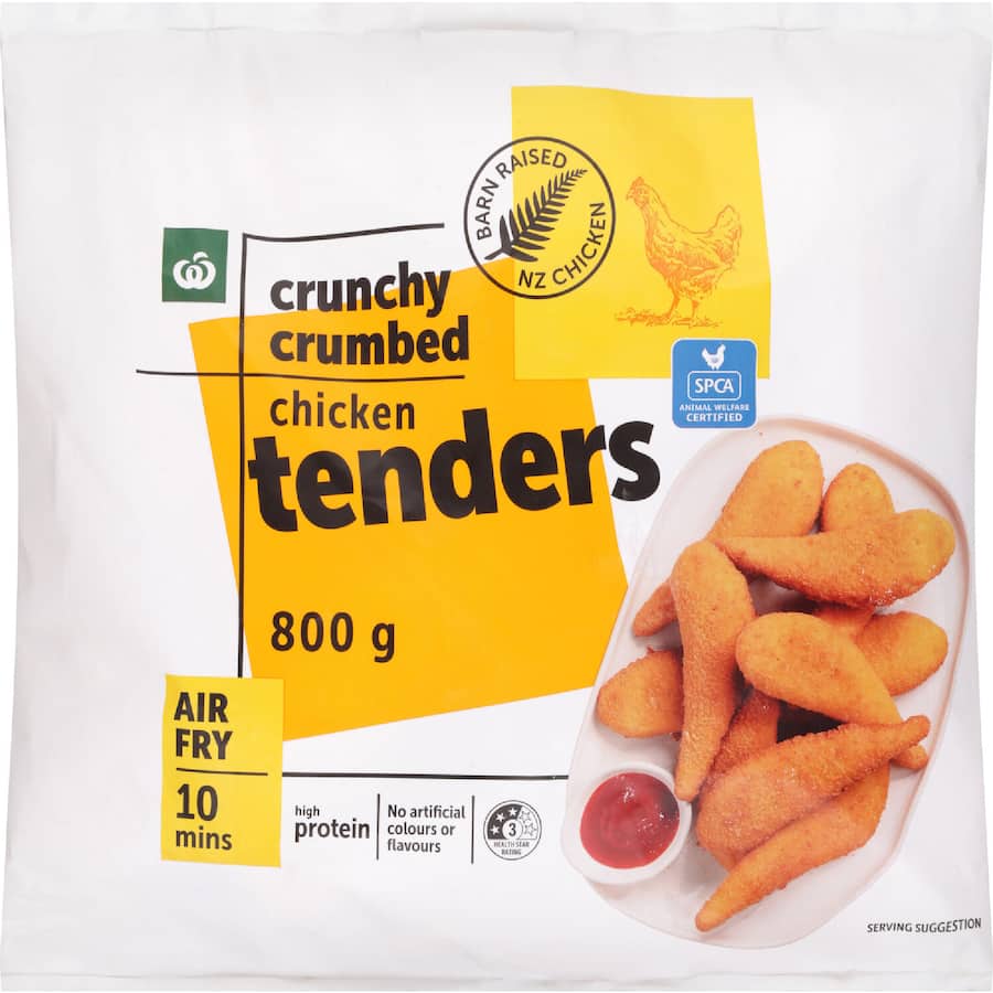 Woolworths Chicken Tenders Crunchy Crumbed