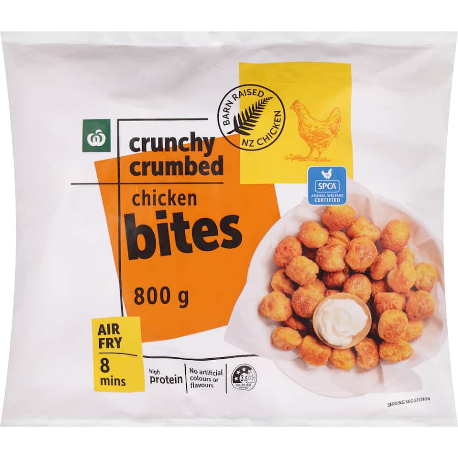 Woolworths Chicken Bites Crunchy Crumbed