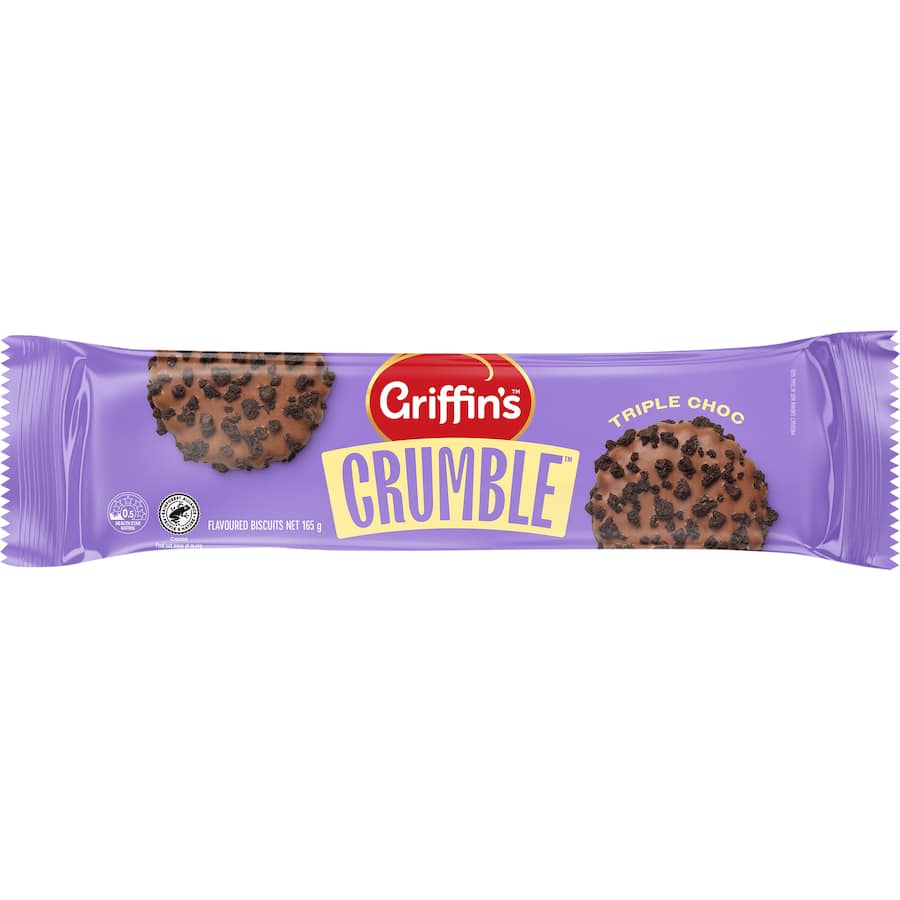 Crumble Biscuits Triple Chocolate