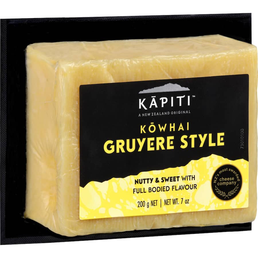 Kapiti Deli Cheese Gruyere Kowhai