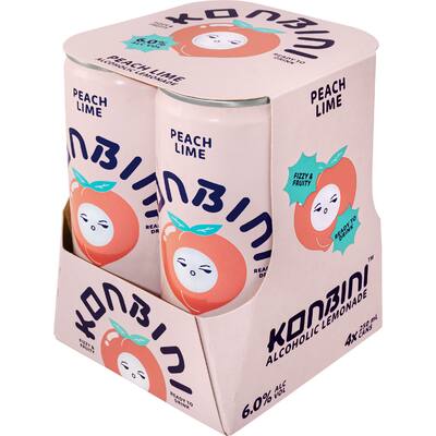 garage project konbini alcoholic lemonade peach lime