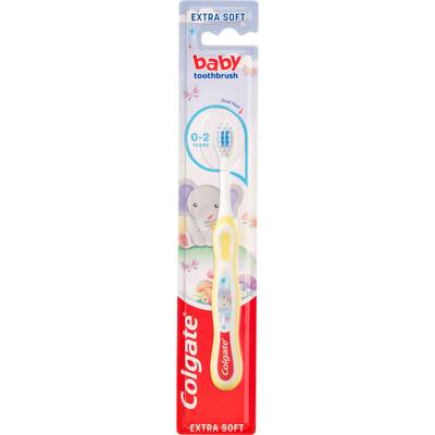 colgate kids baby toothbrush 0-2 years extra soft bristles