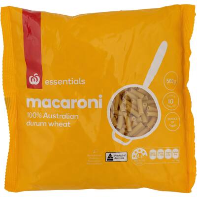 essentials pasta macaroni