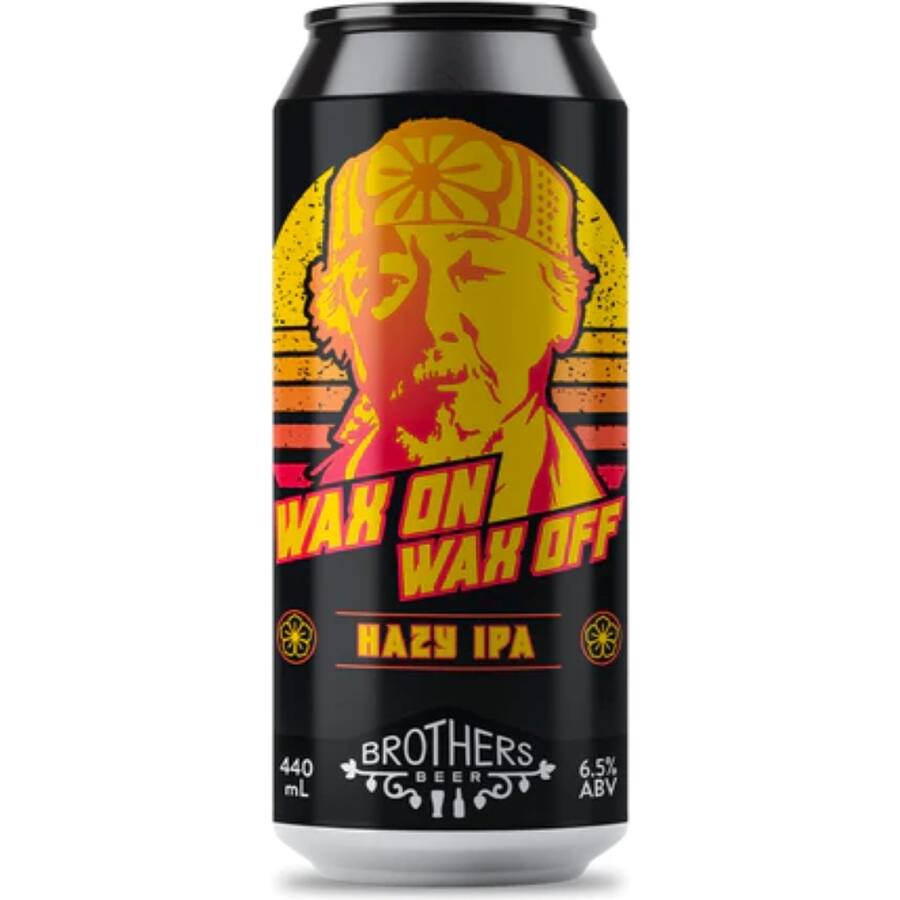Brothers Beer Craft Beer Wax On Wax Off Hazy Ipa