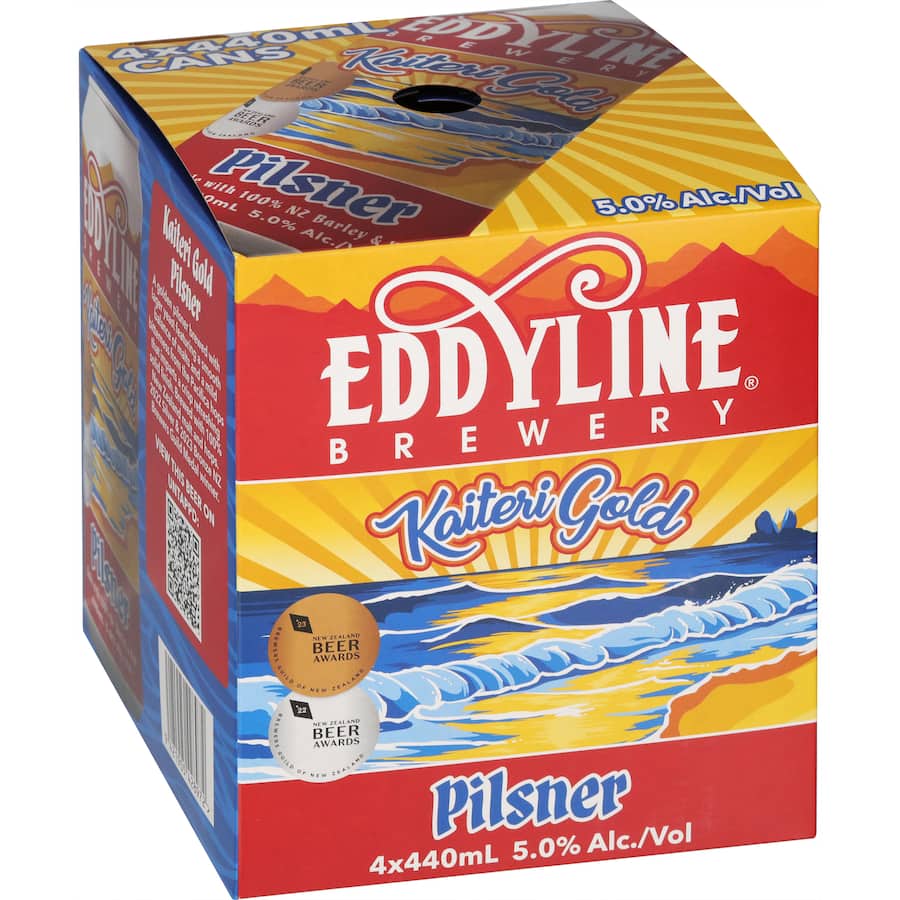Eddyline Brewery Craft Beer Kaiteri Gold Pilsner