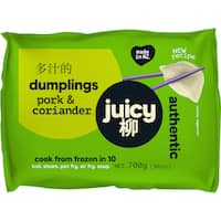 juicy dumplings pork & coriander (700g)