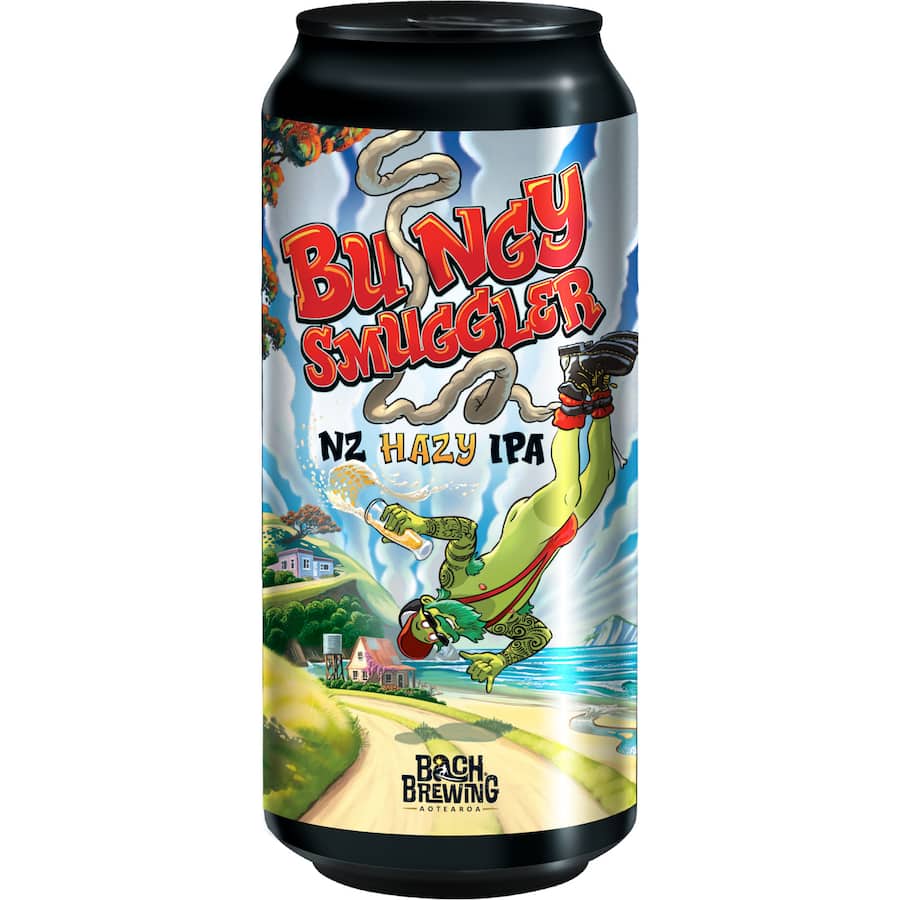 Bach Brewing Craft Beer Bungy Smuggler Nz Hazy Ipa