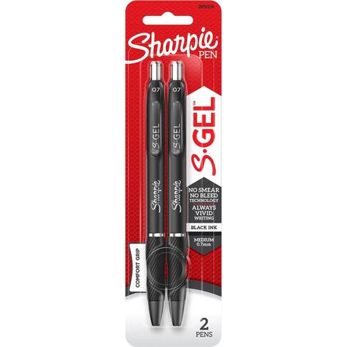 Sharpie Markers Black Gel 0.7mm