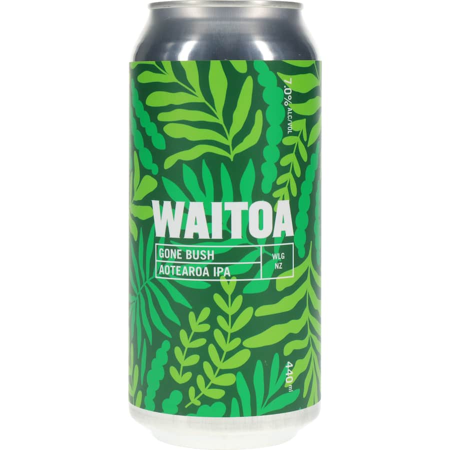 Waitoa Craft Beer Gone Bush Nz Ipa