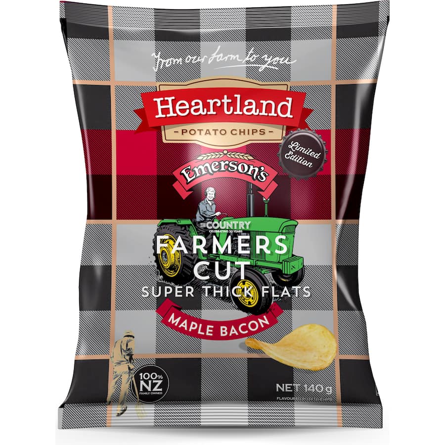Heartland Farmers Cut Chips Maple Bacon