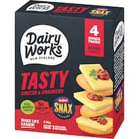 Dairyworks Cheese Snack Snax Crackers & Tasty