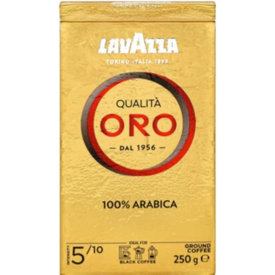 Lavazza Qualita Plunger Grind Ground Oro