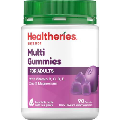 Healtheries Multi-Vitamins Adult Gummies Berry Flavour