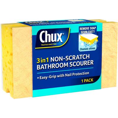 chux scourer 3 n 1 bathroom foam scrub