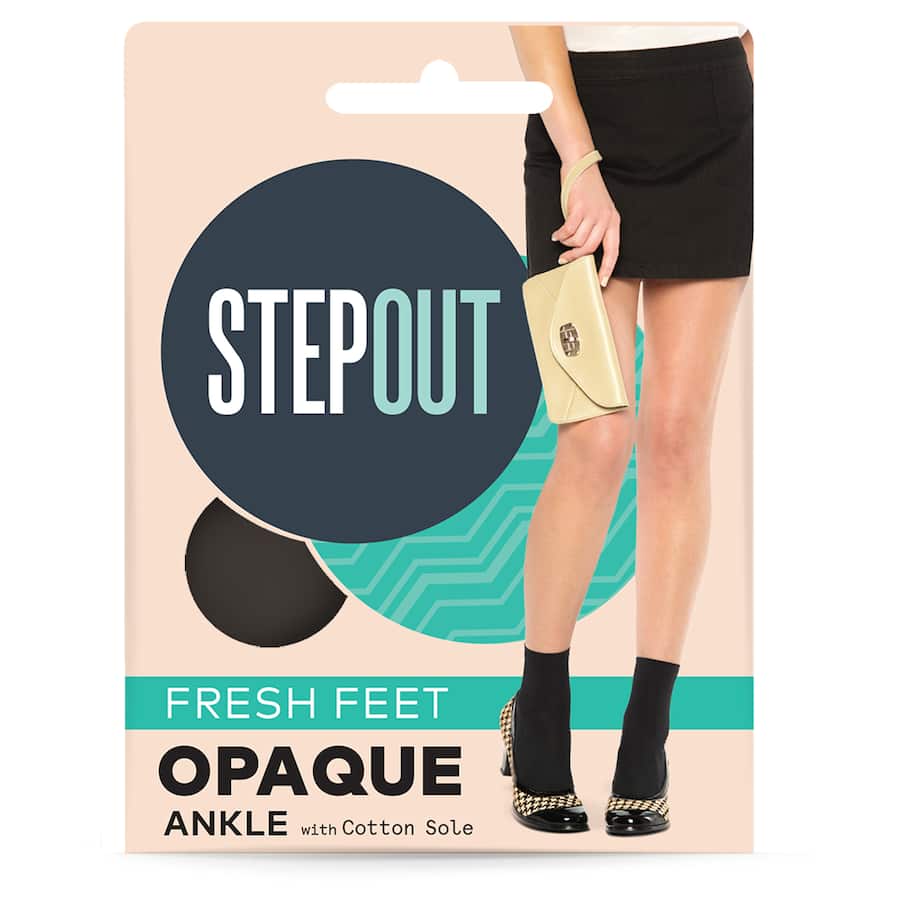 Stepout Anklet Opaque Cotton Sole