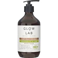 glow lab antibacterial hand wash lemongrass & lime