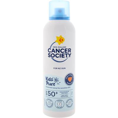 cancer society kids pure sunscreen spf50+