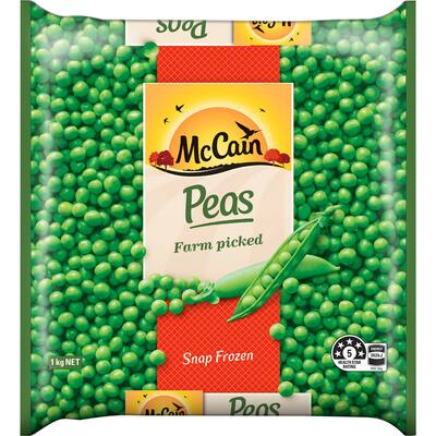 mccain frozen peas 