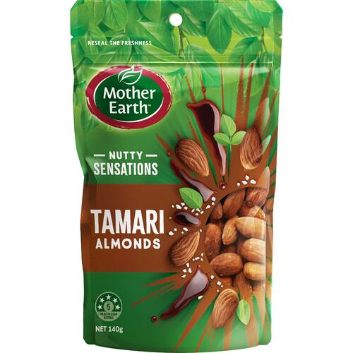 Mother Earth Almonds Tamari Flavoured