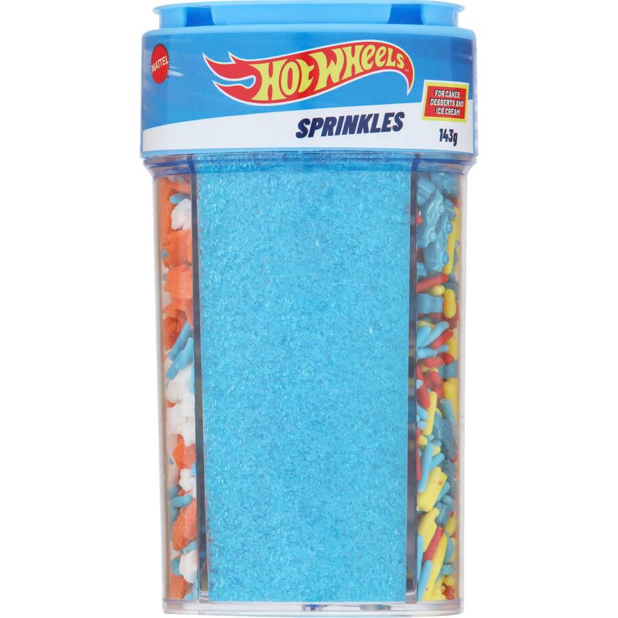 Dollar Sweets Baking Decorations Hot Wheels Sprinkles
