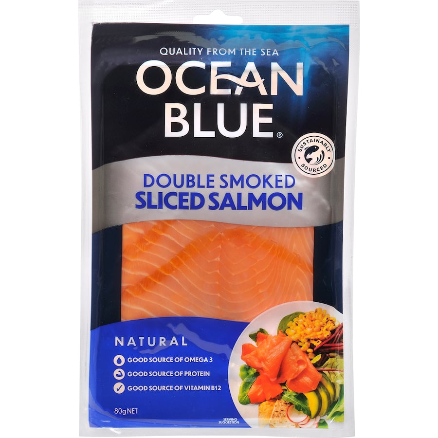 Ocean Blue Smoked Salmon Double Sliced