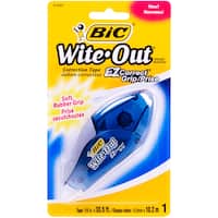 bic correction tape wite out ez grip