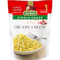 San Remo La Pasta Creamy Cheese Pasta & Sauce Single Snack