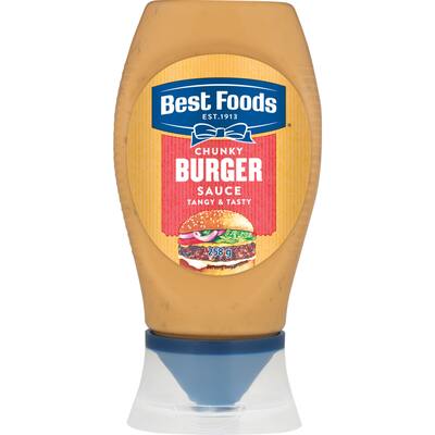 best foods burger sauce chunky