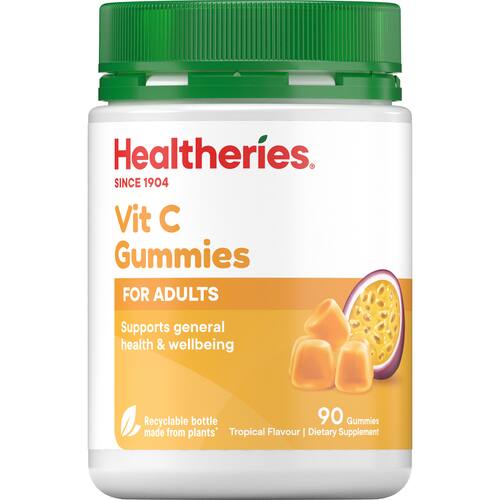 Healtheries Vitamin C Tropical Gummies For Adults