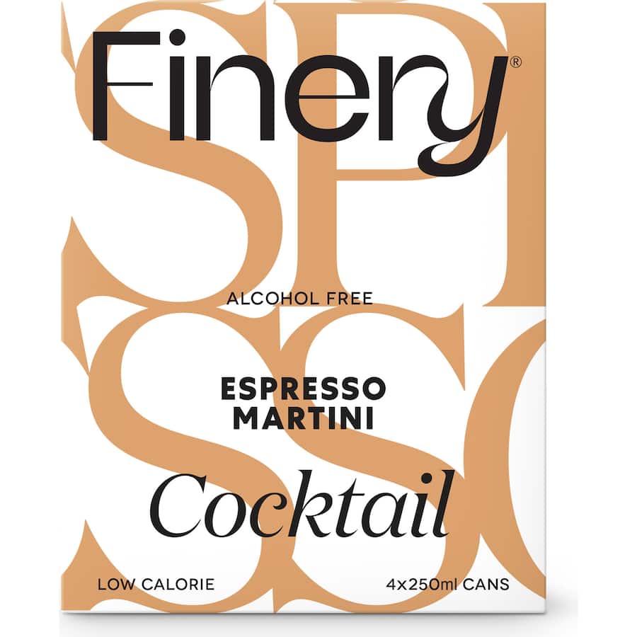 Finery Cocktail Espresso Martini Non Alcoholic