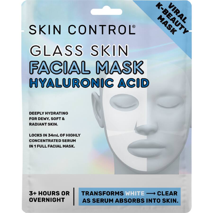 Skin Control Glass Skin Face Mask Hyaluronic Acid