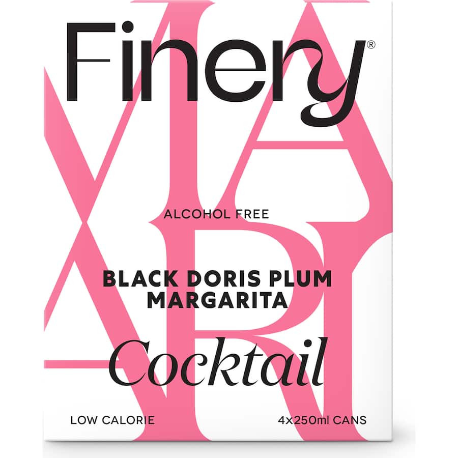 Finery Cocktail Black Doris Plum Non Alcoholic