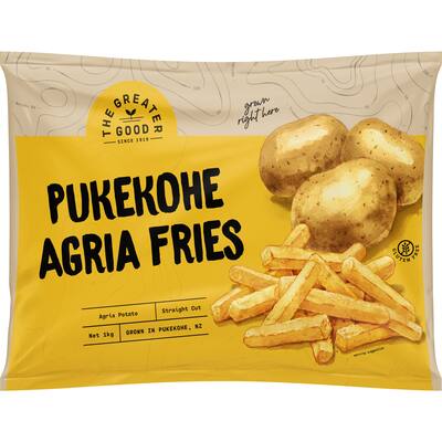Fries agria straight cut