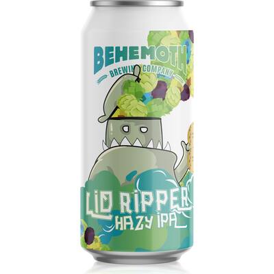 behemoth craft beer lid ripper hazy ipa