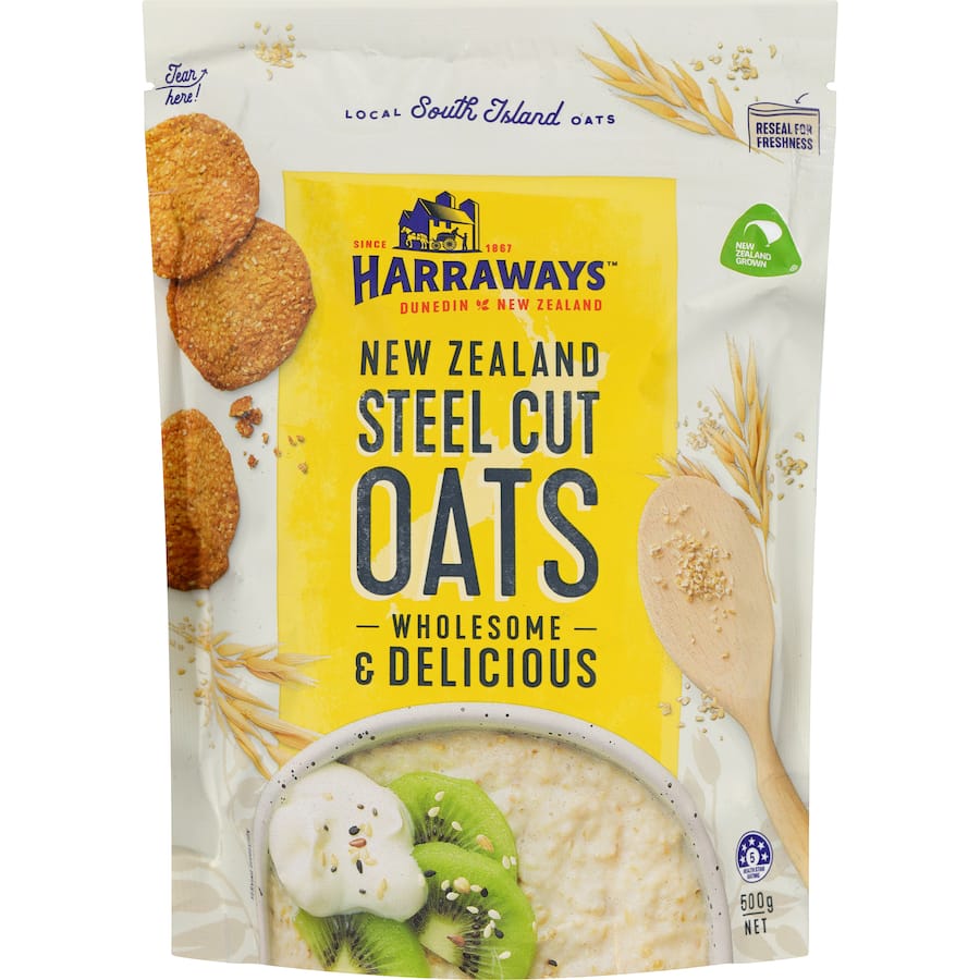 Harraways Oats Steel Cut Original
