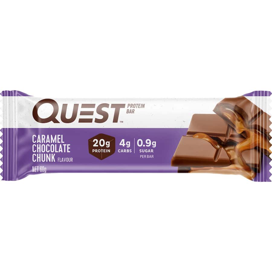 Quest Bar Nutrition Bar Chocolate Caramel Chunk
