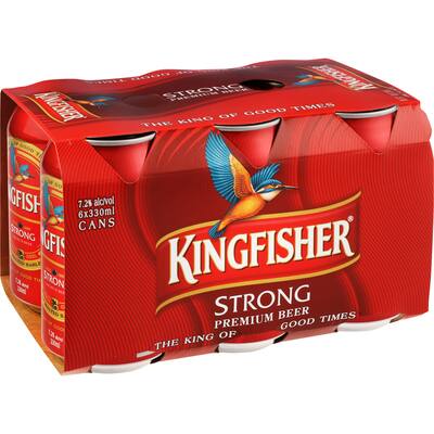 kingfisher beer strong
