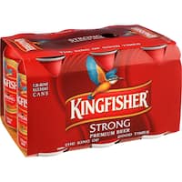Kingfisher Beer Strong Premium Beer Cans